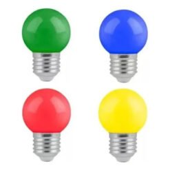 Lampara LED 1W AZU E27 Gota