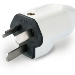 Ficha domic 2x10A+T Mach p-plana BLA (150)