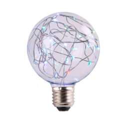 Lampara LEDs 1,5W RGB Globo 125 GLITTER