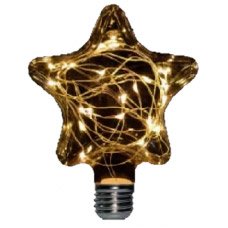 Lampara LEDs 1,5W BLC Estrella GLITTER