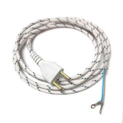 Cable armado plancha 2x 1,8M 1070 b-goma