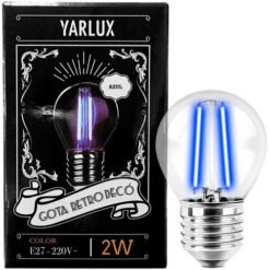 Lampara LEDs 2,0W AZU Filamento led