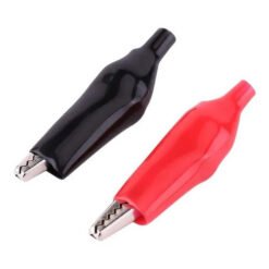 Pinza cocodrilo A 46mm ROJ