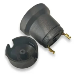 Portalampara p/guirnalda e27 NEGROS