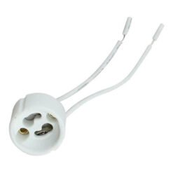 Portalampara gu10 cable siliconado 0.20 cm