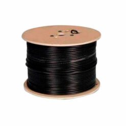 cable coaxial RG6 negro bobina 305mts