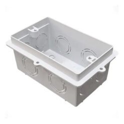 Caja dom rectg emb PVC 100x50mm