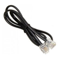 Cable armado TE linea 1M+1M RJ11 4p 4M NEG