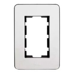 Tapa/Bastidor 100x 50mm 3M MITO BLA-NEG