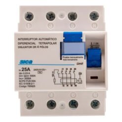 Disyuntor diferenc 4x 40A 30mA 4M