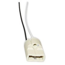 Zocalo G9 ceramico con cable siliconado
