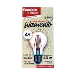 Lampara LEDs 4,0W BLC A60 filam E27