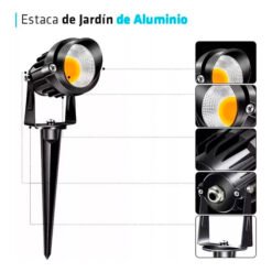 Estaca de aluminio CALIDA 7W