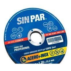 Disco abras 115x1,6x22 corte recto Ac