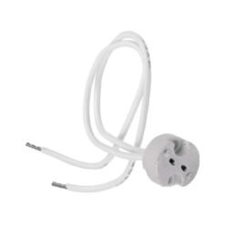 Zocalo g4 12V cable siliconado 0.20 cm