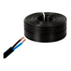 Cable taller 2x 1,0 mm2 VAINA CHATA NEG