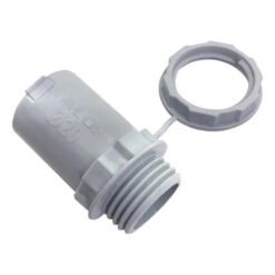 Conector luz M 16mm PVC C/tuerca