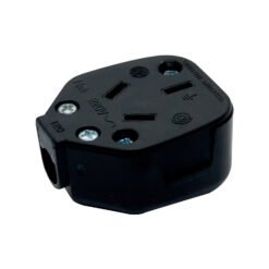 Ficha domic 2x10A+T Hembra 90° NE (100)