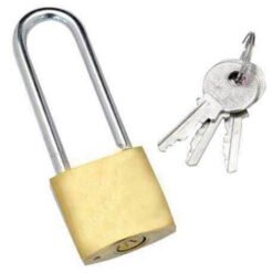 Candado 50mm Bronceado Arco Largo JJE-47150x