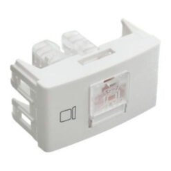 Mod toma PC 1xRJ45 BLA 1M Cat5e Jonica-Civil