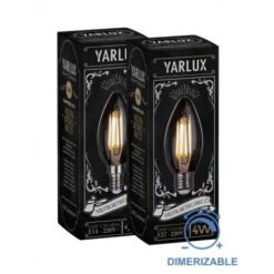 Lampara LEDs 4,0W BLC Velita fil dimer E14