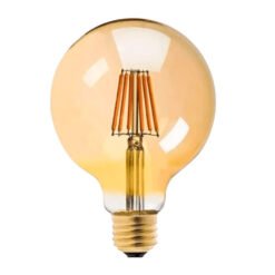 Lampara LEDs 8,0W BLC Globo Dorada d120 DIM