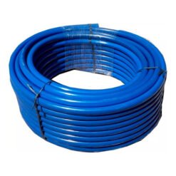 Caño luz PVC liso flex 5/8" AZU pesado K6