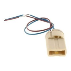 Zocalo bipin G9 cable 200mmL teflon c-puente